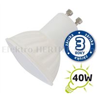 Žárovka LED   GU10, 230 V, 5.0/40 W, 2900-3200 K, 400 lm